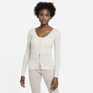 Nike Yoga Women's Ribbed Cardigan